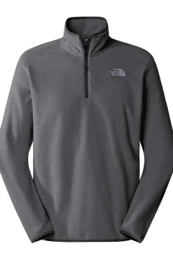 Outlet The North Face Fleece 100 Glacier 1/4 Zip Tnf Medium Grey Heather-Npf