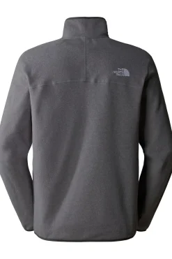 Outlet The North Face Fleece 100 Glacier 1/4 Zip Tnf Medium Grey Heather-Npf