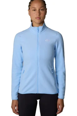 Clearance The North Face Fleece 100 Glacier Fz Cornflower