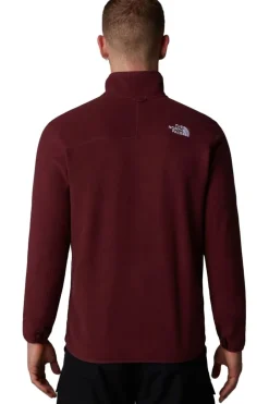 Outlet The North Face Fleece 100 Glacier Full Zip Alpine Plum