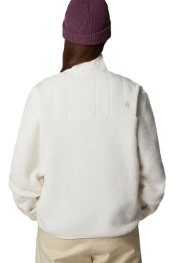 Hot The North Face Fleece Cragmont 1/4 Snap White Dune