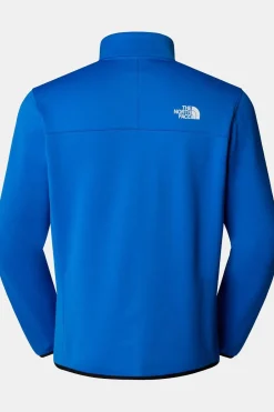 Discount The North Face Fleece Crest Fz mid blue/black