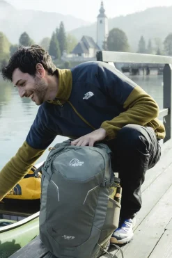 Clearance The North Face Fleece Glacier Heavyweight Full Zip Moss Green/Asphalt Grey