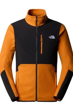 Discount The North Face Fleece Glacier Pro Fz Desert Rust/Tnf Black