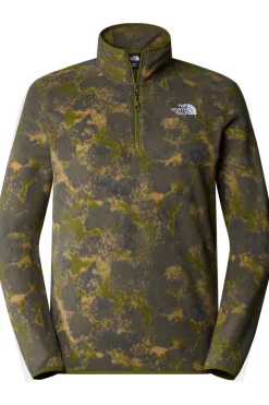 Fleece Glacier Printed 1/4 Zip-The North Face Fashion