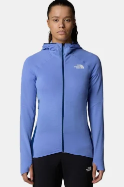 Sale The North Face Fleece W Bolt Polartec Hoodie Virtual Blue/Estate Blu