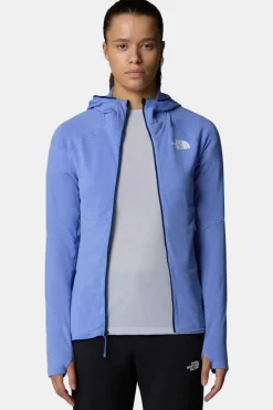 Sale The North Face Fleece W Bolt Polartec Hoodie Virtual Blue/Estate Blu