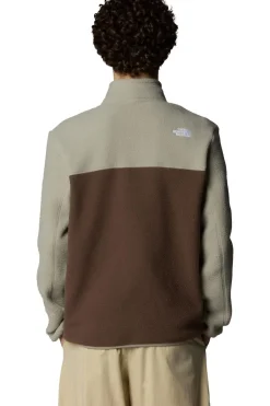 Hot The North Face Fleece Yumiori 1/4 Zip Smokey Brown-Clay Grey-Summit Gold