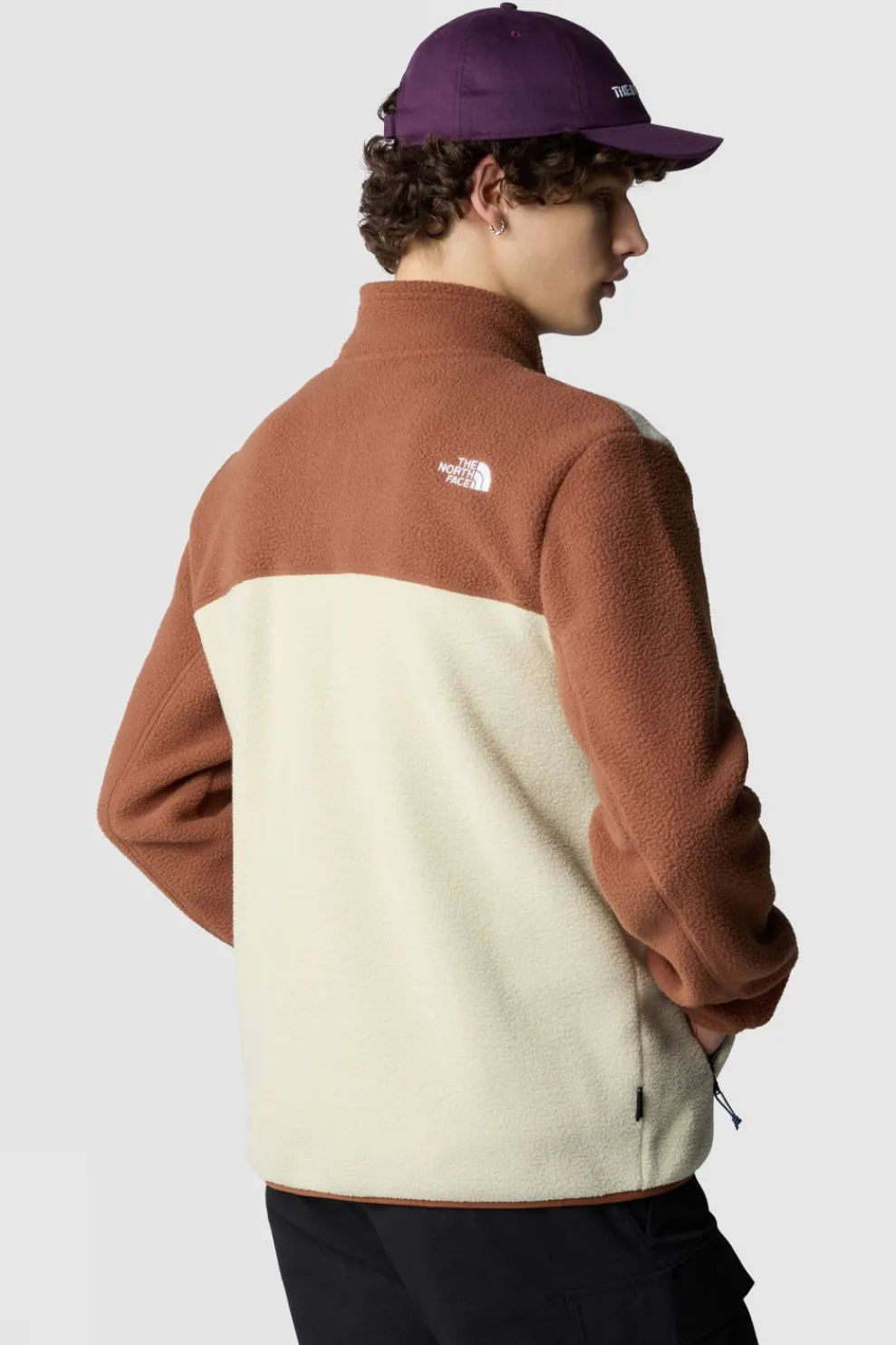 New The North Face Fleece Yumiori Fz Gravel/Stone Brown