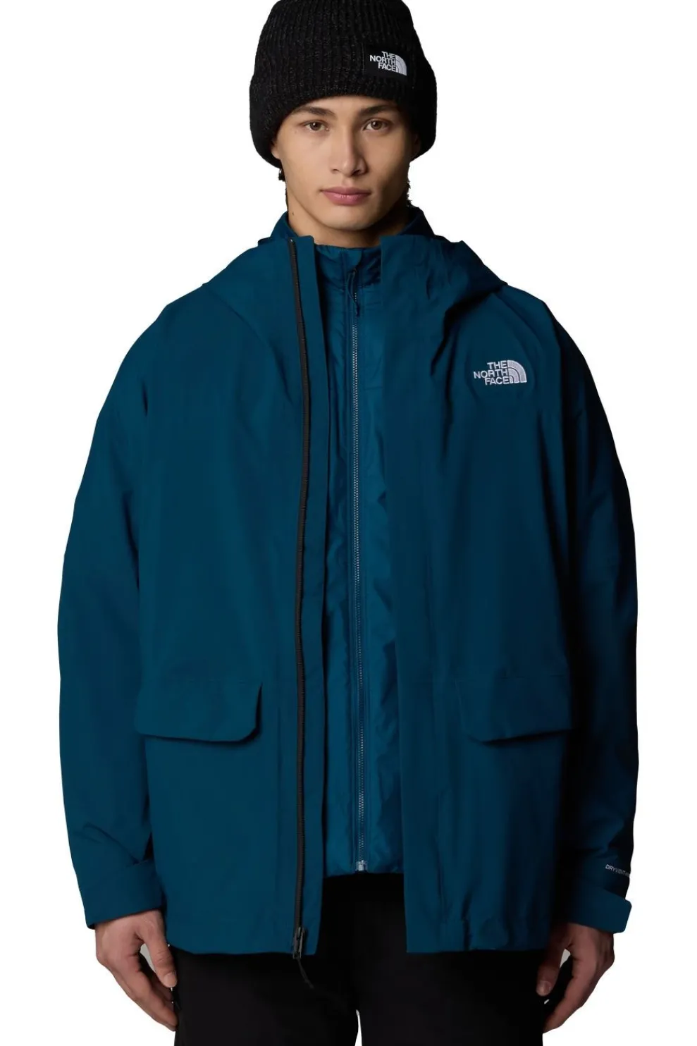 Discount The North Face 3-In-1 Jas Dryvent Mono Triclimate Midnight Petrol