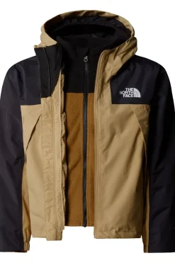 Online The North Face 3-In-1 Jas Teen Antora Triclimate Khaki Stone
