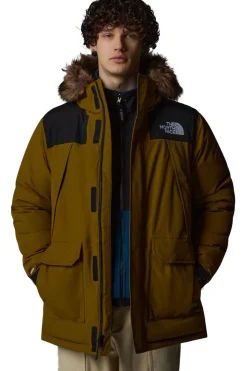 Outlet The North Face Jas Mcmurdo Parka Moss Green/Tnf Black