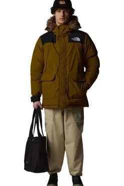 Outlet The North Face Jas Mcmurdo Parka Moss Green/Tnf Black