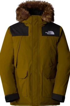 Outlet The North Face Jas Mcmurdo Parka Moss Green/Tnf Black