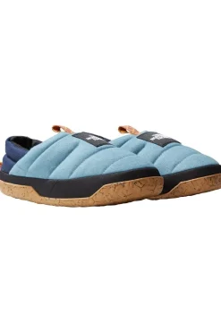 Best The North Face Pantoffels W Nuptse Mule Denim Light Denim/Tnf Black