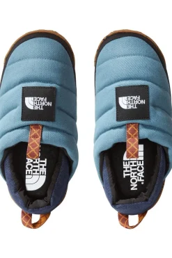 Best The North Face Pantoffels W Nuptse Mule Denim Light Denim/Tnf Black