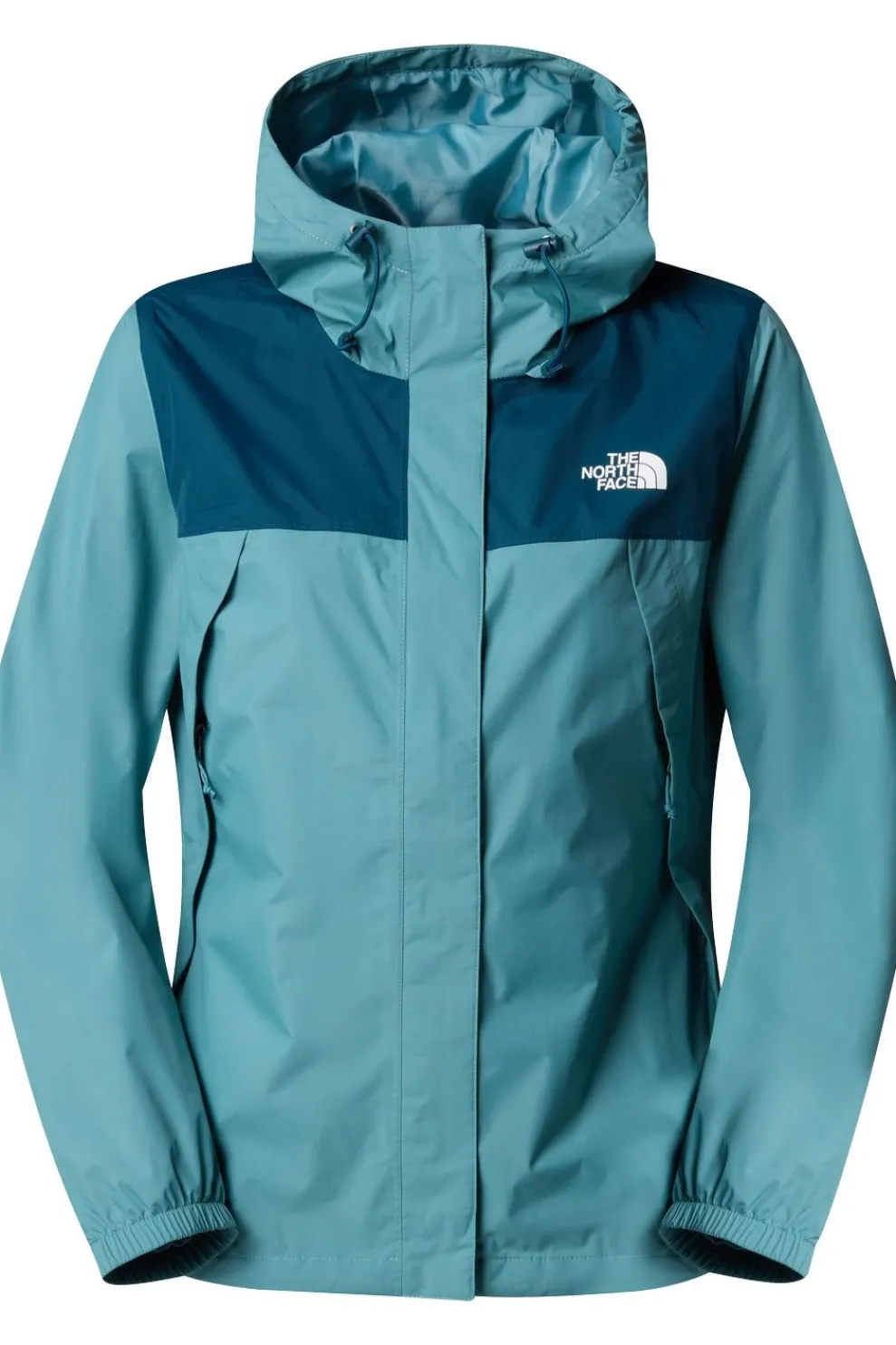 Discount The North Face Regenjas Antora Algae Blue/Midnight Petrol