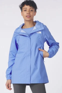 Outlet The North Face Regenjas W Antora Rain Parka - Refit Virtual Blue