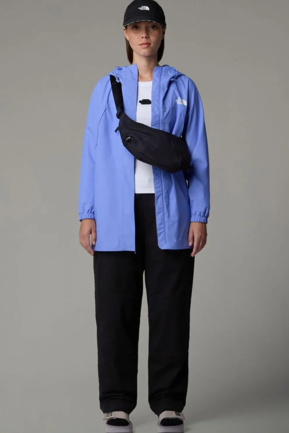 Outlet The North Face Regenjas W Antora Rain Parka - Refit Virtual Blue