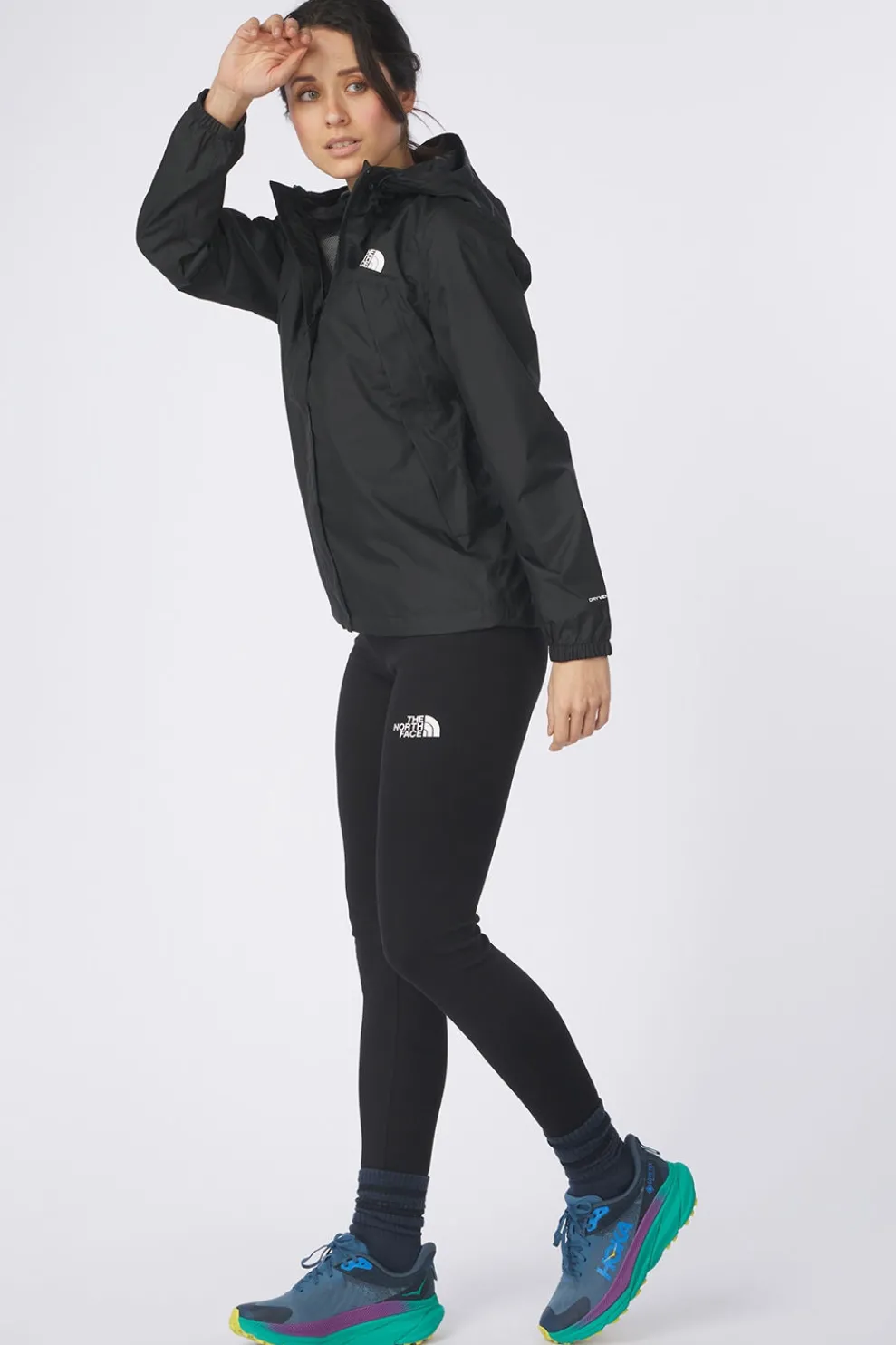 Discount The North Face Regenjas W Antora Rain Jacket - Refit Tnf Black