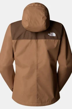 Outlet The North Face Regenjas W Antora Rain Jacket - Refit mid brown/dark brown