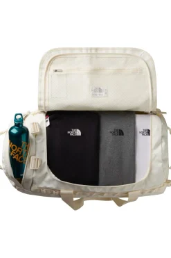 Clearance The North Face Reistas Base Camp Duffel M 71L White Dune/Tnf White