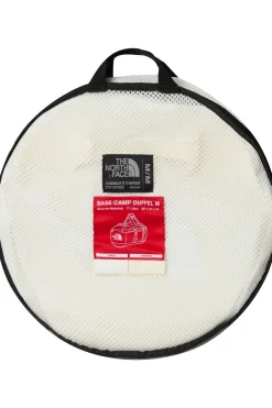 Clearance The North Face Reistas Base Camp Duffel M 71L White Dune/Tnf White