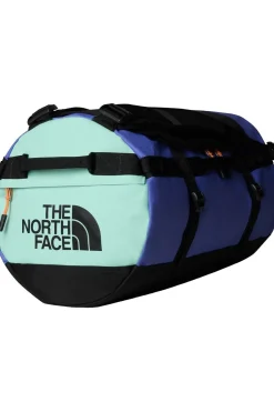 Sale The North Face Reistas Base Camp Duffel S 50L Indigo Plum-Bright Foam-Papaya