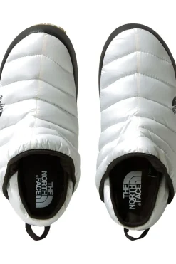 Clearance The North Face Slipper W Thermoball Traction Bootie Gardenia White/Tnf Black
