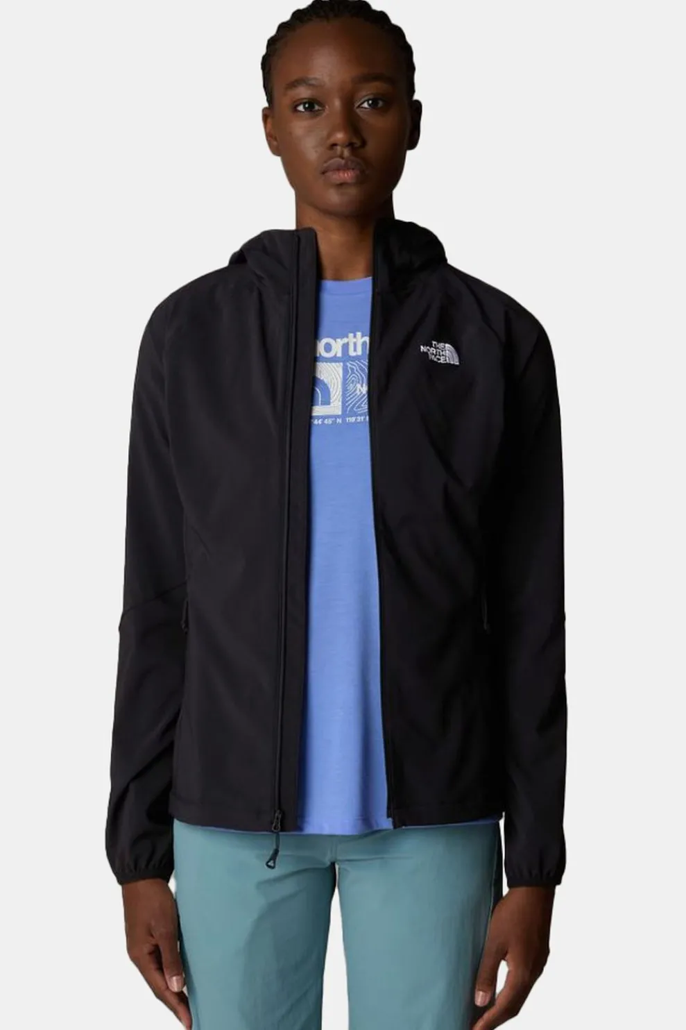 Softshell Jas W Nimble Hoodie-The North Face Discount