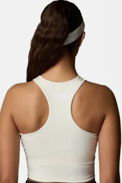 Fashion The North Face Sport Bh W Refina Longline Bra Ecru