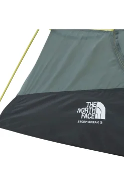 Clearance The North Face Tent Stormbreak 3 Agave Green/Asphalt Grey