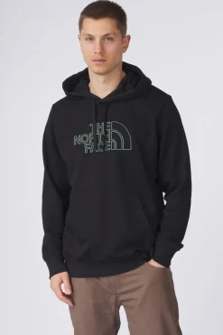 Clearance The North Face Trui M Drew Peak Light Hoodie Tnf Black/Duck Green