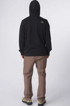 Clearance The North Face Trui M Drew Peak Light Hoodie Tnf Black/Duck Green