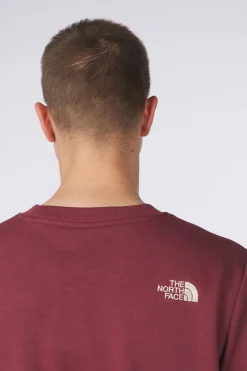 Clearance The North Face Trui M Drew Peak Light Crew Sumac/Gravel