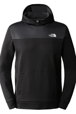 Fashion The North Face Trui Reaxion Fleece P/O Hoodie Tnf Black/Asphalt Grey