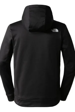 Fashion The North Face Trui Reaxion Fleece P/O Hoodie Tnf Black/Asphalt Grey