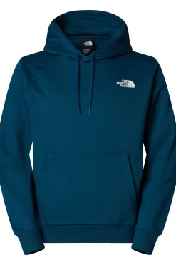 New The North Face Trui Simple Dome Hoody Midnight Petrol