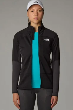 Clearance The North Face Trui W Stormgap Powergrid Tnf Black-Asphalt Grey
