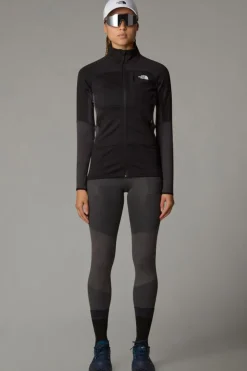 Clearance The North Face Trui W Stormgap Powergrid Tnf Black-Asphalt Grey