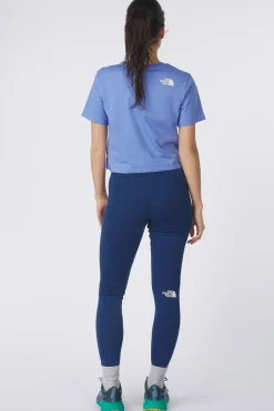 Sale The North Face T-Shirt Cropped Simple Dome Tee Virtual Blue