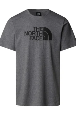 Outlet The North Face T-Shirt M S/S Easy Tee mid grey/black