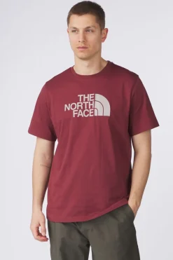 Discount The North Face T-Shirt M S/S Easy Tee Sumac-Moonstone Grey