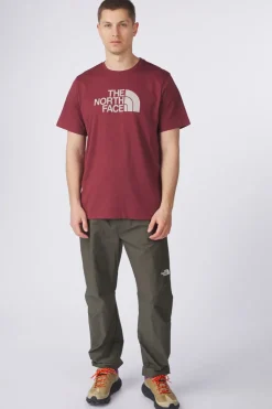 Discount The North Face T-Shirt M S/S Easy Tee Sumac-Moonstone Grey