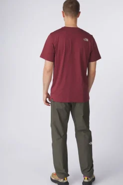 Discount The North Face T-Shirt M S/S Easy Tee Sumac-Moonstone Grey