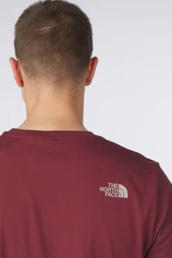Discount The North Face T-Shirt M S/S Easy Tee Sumac-Moonstone Grey