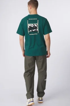 New The North Face T-Shirt North Faces Tee Deep Nori
