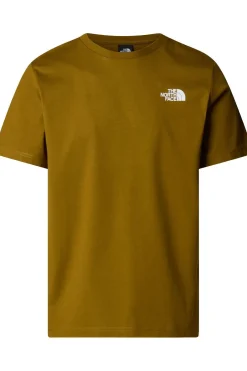 Discount The North Face T-Shirt Redbox Tee Moss Green/Tnf Black