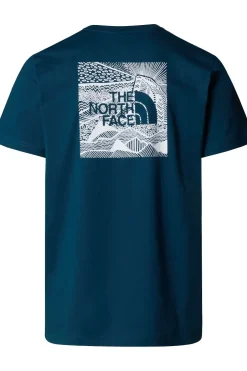 Best The North Face T-Shirt Redbox Celebration Tee Midnight Petrol