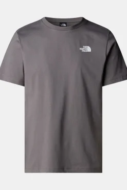 Fashion The North Face T-Shirt Redbox Tee dark grey/mid blue
